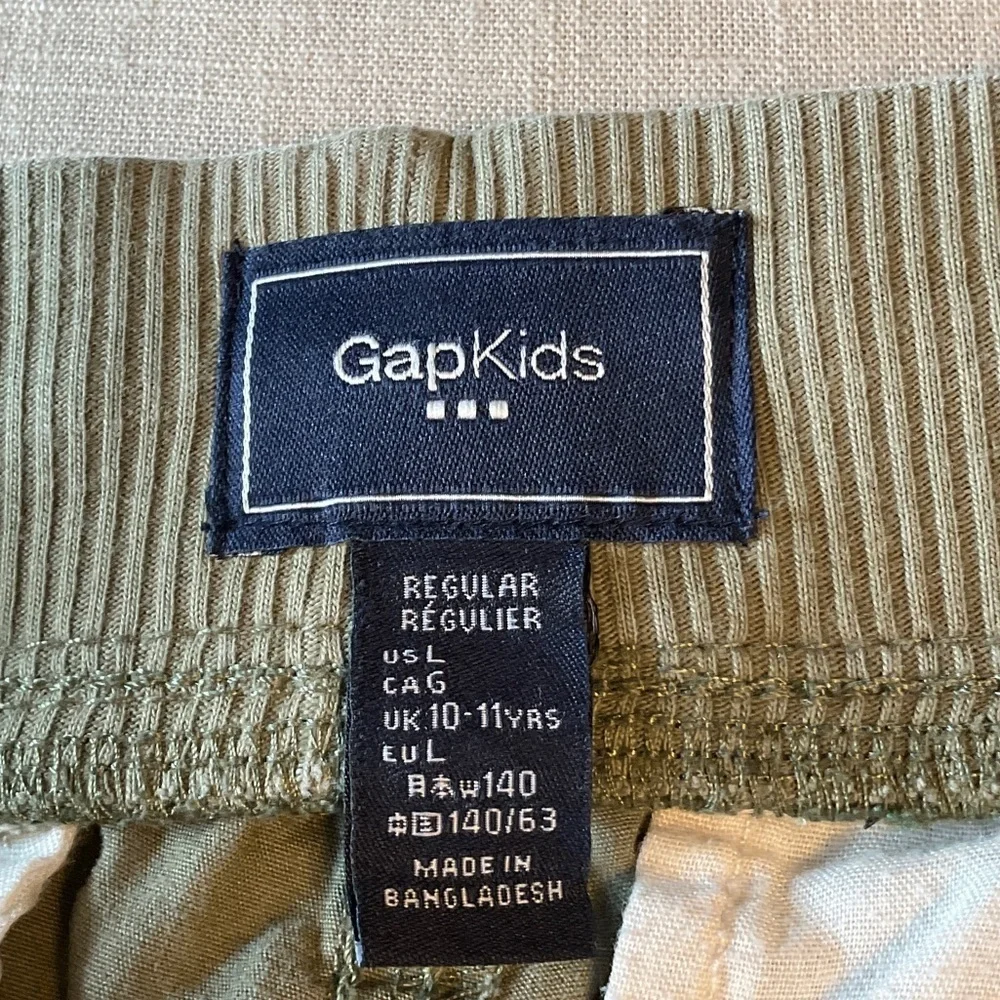 GAP Kids Olive Cargo Shorts
